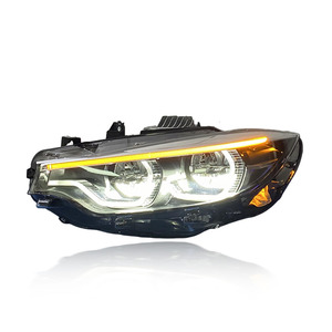 Sjc tự động thiết kế mới màu vàng trắng đỏ DRL Ikon phong cách Led Đèn Pha cho BMW F32 F33 F36 F80 F82 M3 M4 LCI phía trước đèn đầu đèn - Product Image 3