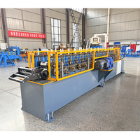 Machine de formage à froid pour portes à enroulement en acier coloré, contrôlée par PLC, avec engrenages et moteur, haute productivité
