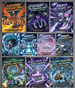 YQ Ultimi Personaggi Anime Collezionabili Pokémon Pikachu ed Eevee, Blind Box con Art Board, Giocattoli e Regali di Qualità - Product Image 2