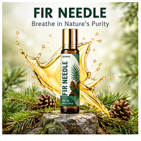 Huile essentielle de sapin argenté naturel ; Soulage la congestion nasale et rafraîchit l'esprit ; Convient pour l'aromathérapie et les diffuseurs.