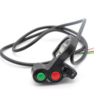 Nouveau bouton d'<span class=keywords><strong>interrupteur</strong></span> de clignotant et de klaxon pour moto/vélo <span class=keywords><strong>électrique</strong></span>/scooter/<span class=keywords><strong>quad</strong></span>/ATV, compatible avec les guidons de 22 mm de diamètre - Pièce de rechange - Product Image 6