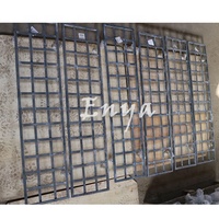 Enrejados de hierro forjado hechos a mano para jardín, plantas de escalada y macetas, para exteriores, de Metal, soporte para plantas, enrejados
