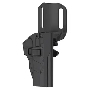 <span class=keywords><strong>Cz</strong></span> <span class=keywords><strong>75</strong></span> SP-01 छाया के लिए सामरिक त्वरित रिलीज पॉलीमर होल्स्टर को बेल्ट क्लिप पैडल केस, यूनिवर्सल केस, <span class=keywords><strong>iwb</strong></span>, ड्यूटी होल्स्टर - Product Image 2