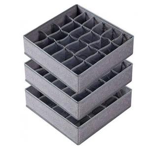 Kotak penyimpanan organiser <span class=keywords><strong>24</strong></span> kisi, penyusun laci besar untuk pakaian dalam kaus kaki - Product Image 1