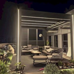 Auvent autoportant en cantilever, <span class=keywords><strong>abri</strong></span> solaire pour <span class=keywords><strong>jardin</strong></span> et <span class=keywords><strong>terrasse</strong></span>, résistant aux intempéries - Product Image 1