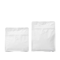 Sachet d'emballage alimentaire en plastique à fond plat, personnalisable avec logo, pour biscuits