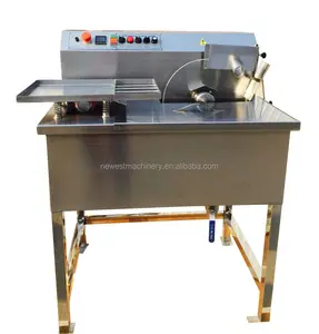 Sıcaklık kontrolü çikolata eritme/tavlama/kaplama makinesi, el yapımı çikolata makinesi