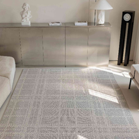 Soft Polypropylene Carpet Stock for Living Room Bedroom 240*330cm Non-Slip Mat Home Use Carpet