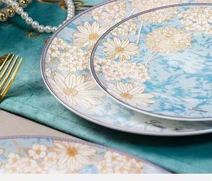 Bộ đồ ăn sứ cao cấp, 60 món, chất liệu xương sứ cao cấp, sang trọng, dùng cho bữa tối - Product Image 4