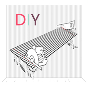 Paneles de pared de rejilla acanalada de madera de espuma de poliéster acústica de decoración fuerte a buen <span class=keywords><strong>precio</strong></span> de fábrica - Product Image 5