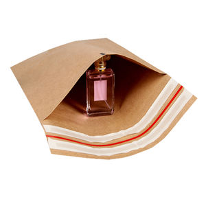 Kantong kemasan kertas Kraft dasar masukan tempat pakaian dan sepatu ramah lingkungan kantong kertas tas kemasan pengiriman - Product Image 2