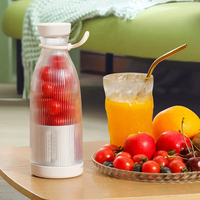 Haute enquête électrique cadeau manuel jus tasse maison jus mélangeur Machine petit Portable Usb charge jus tasse presse-agrumes mélangeur
