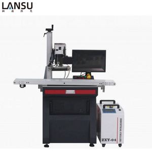 UV Laser Marking Machine Printer for <b>Plastic</b> Metal Leather Glass Cloth logo Batch Coding Printing - Product Image 1