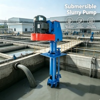 Système de pompe verticale industrielle résistante à la corrosion pour boues chimiques, céramiques, particules fines et sable-terre