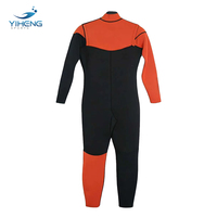 Combinaison de plongée intégrale en néoprène 3/2 mm de qualité supérieure, fermeture éclair sur la poitrine, taille XL, pour hommes et femmes, coupe-vent, pour le surf, la natation, la plongée et la plongée libre