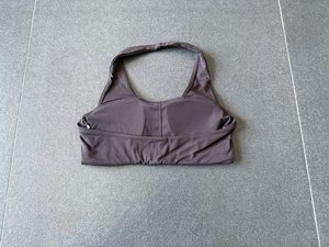 Sujetador deportivo transpirable con cuello halter, soporte ajustado para la espalda, para fitness y running - Product Image 3