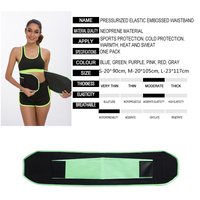 Venta al por mayor Pérdida de peso Cintura Soporte Ejercicio cintura Adelgazamiento Cinturón Entrenador de cintura Shaper Usar cinturón Adelgazamiento Cinturón de barriga