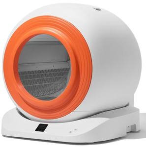 Intelligente intelligente selbst reinigende Katzen toilette APP-Steuerung Niedriger Preis Neuestes Modell Auto-Kunststoff-Toilette Easy Clean TI EU Warehouse - Product Image 4