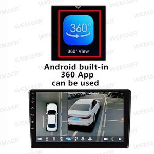 Wemeer ชุดกล้องติดรถยนต์4วิธี360องศาสำหรับ TS18 TS10หน้าจอแอนดรอยด์ T5 7862พร้อมฟังก์ชั่นแอป360 - Product Image 2