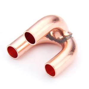 Accesorio en T de cobre HVAC con anillo de soldadura preinstalado La mejor calidad a precio de fábrica - Product Image 1