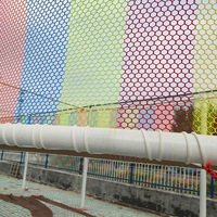 Filet d'escalade gonflable pour enfants Jungle Magic Rainbow, fabriqué en Chine, en matériau gonflable
