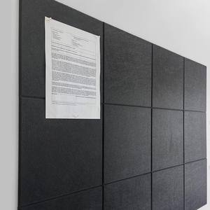 Tuiles murales en feutre alternative au <span class=keywords><strong>tableau</strong></span> en liège DIY, avec <span class=keywords><strong>languettes</strong></span> <span class=keywords><strong>adhésives</strong></span> amovibles, tableaux en liège pour murs, <span class=keywords><strong>tableau</strong></span> d'affichage pour bureau, 30 cm - Product Image 2