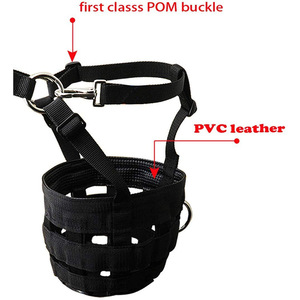 Masque facial en toile pour cheval 19-15,5 cm, anti-morsure, équipement équestre - Product Image 4