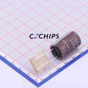 Condensador Electrolítico de Aluminio de Montaje Pasante EKXJ161ETD221ML25S, D16xL25mm 220uF 20% 160V 16mm - Product Image 1