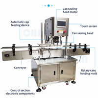 Selladora Automática de Tapas para Latas, Fácil de Abrir, para Latas de PET, Plástico, Aluminio, Hierro y Metal