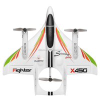 WLtoys XK X450 VTOL бесщеточный 6CH EPO трюк Rc планер 3D 6G многоторный истребитель