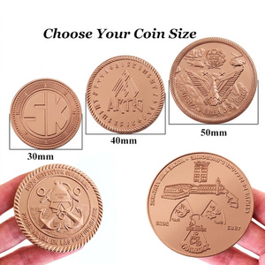Monedas de Cobre con Logotipo 3D en Relieve, Precio de Fábrica, Monedas de Cobre Puro 999 de 1oz, Barras de Cobre Rectangulares de Alto Relieve - Product Image 6