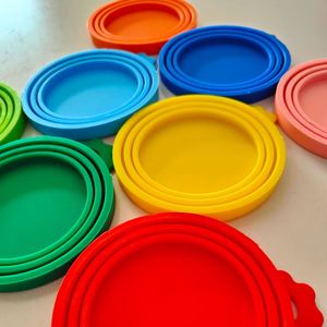 Tapas de Silicona Universales para Latas de Alimentos para Mascotas, Tapas Herméticas de Grado Alimenticio para Perros y Gatos, Tapas Multiusos para Conservación - Product Image 4