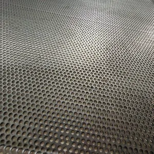 Galvanized Steel Wire Mesh Sheet 10mm Plain Weave Perforated Top Product Metal Perforated Steel Sheet
