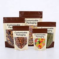 Sacs d'emballage alimentaire en plastique refermables à fermeture éclair, personnalisables, de qualité alimentaire, pour fruits secs – Offre Spéciale