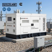 Générateurs Diesel Goldlink Power à Prix Compétitif 40KVA/32KW avec Système de Refroidissement par Eau pour Stations de Base Télécom et Option ATS