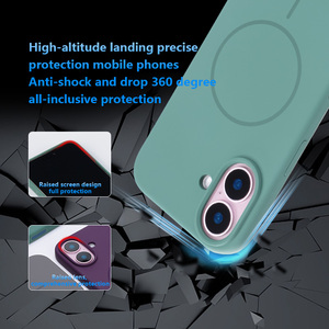 <span class=keywords><strong>Cover</strong></span> per Telefono in <span class=keywords><strong>Silicone</strong></span> Liquido alla Moda con Pulsante AI per Fotocamera e Animazioni per <span class=keywords><strong>iPhone</strong></span> 16, Pronta per la Spedizione - Product Image 6