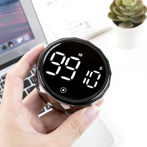 موقت مغنط حجم كبير ليد 3 للطبخ بمقبض معدني - Product Image 5