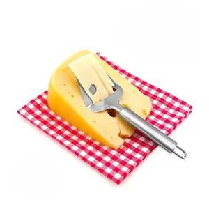 小厨房小配件新品2024三角不锈钢蛋糕奶酪刮刀奶酪切片刀刨丝器