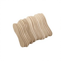 Bâtonnets de crème glacée et de sucettes glacées en bois de bouleau 100% naturel, flexibles, écologiques, économiques, portables, de haute qualité, 75 mm