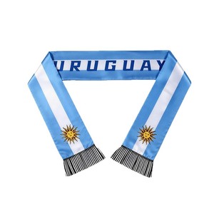 Maglietta e Sciarpa Personalizzate per Tifosi di <span class=keywords><strong>Calcio</strong></span> - Poliestere/Nylon con Stampa a Trasferimento Termico, Collo Rotondo, Vestibilità Regolare, Asciugatura Rapida, Leggera - Product Image 3