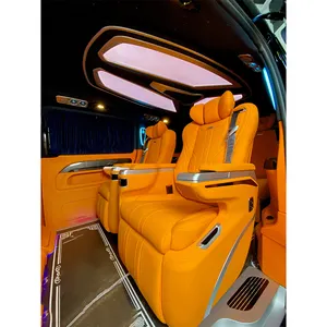 Custom Designer Leather Universal Sport Car Upholstery Seat For Ford Transit