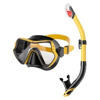 Équipement de plongée sous-marine XFY, masque de plongée, ensemble de tuba, boucle réglable, protection contre les éclaboussures, accessoires de plongée, tuba pour la piscine