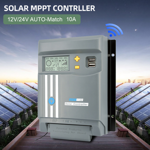 Contrôleur de charge solaire MPPT 10A/20A/30A/40A 12V/24V AUTO avec WIFI ou Bluetooth, contrôleur MPPT avec écran LED - Product Image 5