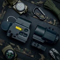 Ensemble de viseur optique 558+G43, viseur holographique à point rouge 558 et loupe 3x G43, support combiné adapté à la chasse