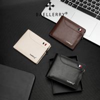 Dompet Pendek Pria Baellerry Premium Business Multi-Card Slot Bahan Kulit PU