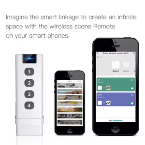Tuya Smart Zigbee 2.4GHz Scene <strong>Switch</strong> <strong>Remote</strong> Control Wireless Dimming Freely Stick Battery Powered 23A - Product Image 3