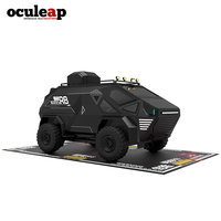 Máquina de Juegos de Realidad Virtual Armor Strike X-8, Simulador de Tiro 7D para 8 Personas, Simulador de Vuelo, Equipo de Realidad Virtual/Realidad Aumentada/Realidad Mixta, Montaña Rusa