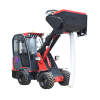Mini chargeuses à bas prix de 1 tonne, 1,5 tonne, 2 tonnes avec accessoires