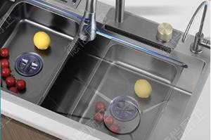 Évier de cuisine de haute qualité à montage supérieur avec surface lisse et isolation phonique pour un usage domestique quotidien - Product Image 3