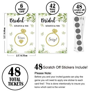 Kit de cartes de jeu pour enterrement de vie de jeune fille, idéal pour les activités de fête prénuptiale, décorations amusantes pour invités et demoiselles d'honneur, et cadeau amusant - Product Image 4